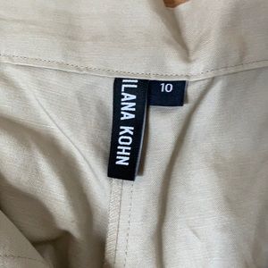 Ilana Koln linen “Hank” pants, size 10, never worn